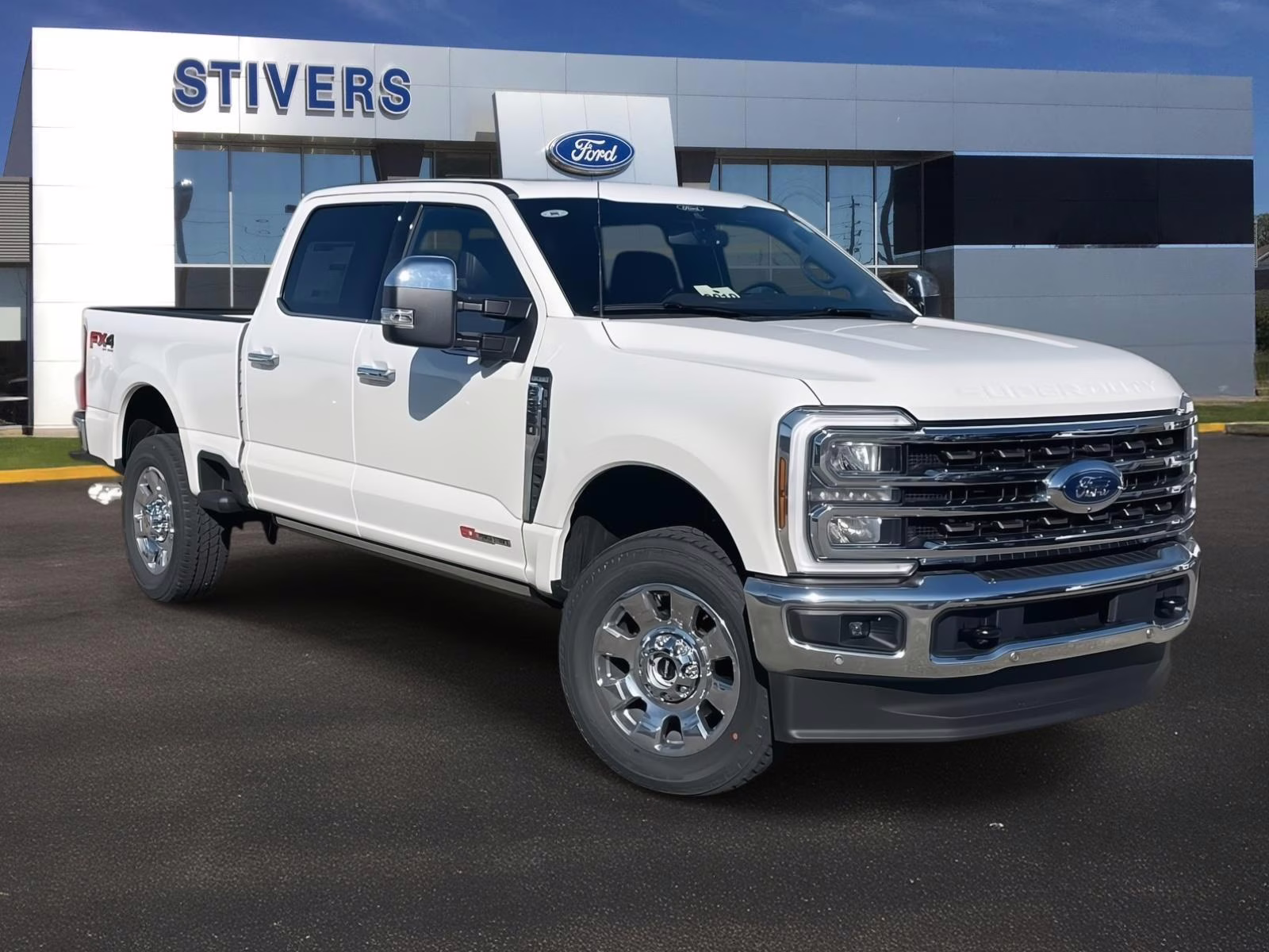 2026 Star White Metallic Tri-Coat Ford Super Duty F-350 SRW King Ranch 4X4 Truck