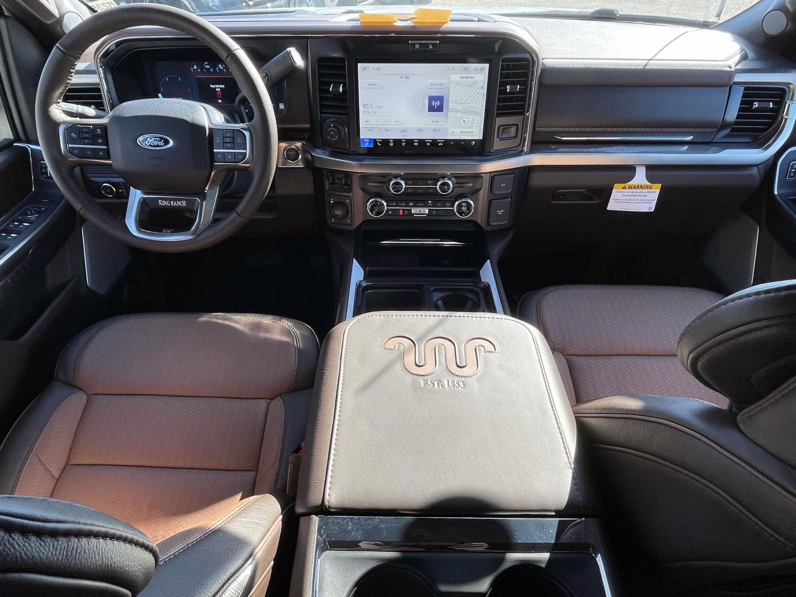 2026 Star White Metallic Tri-Coat Ford Super Duty F-350 SRW King Ranch 4X4 Truck