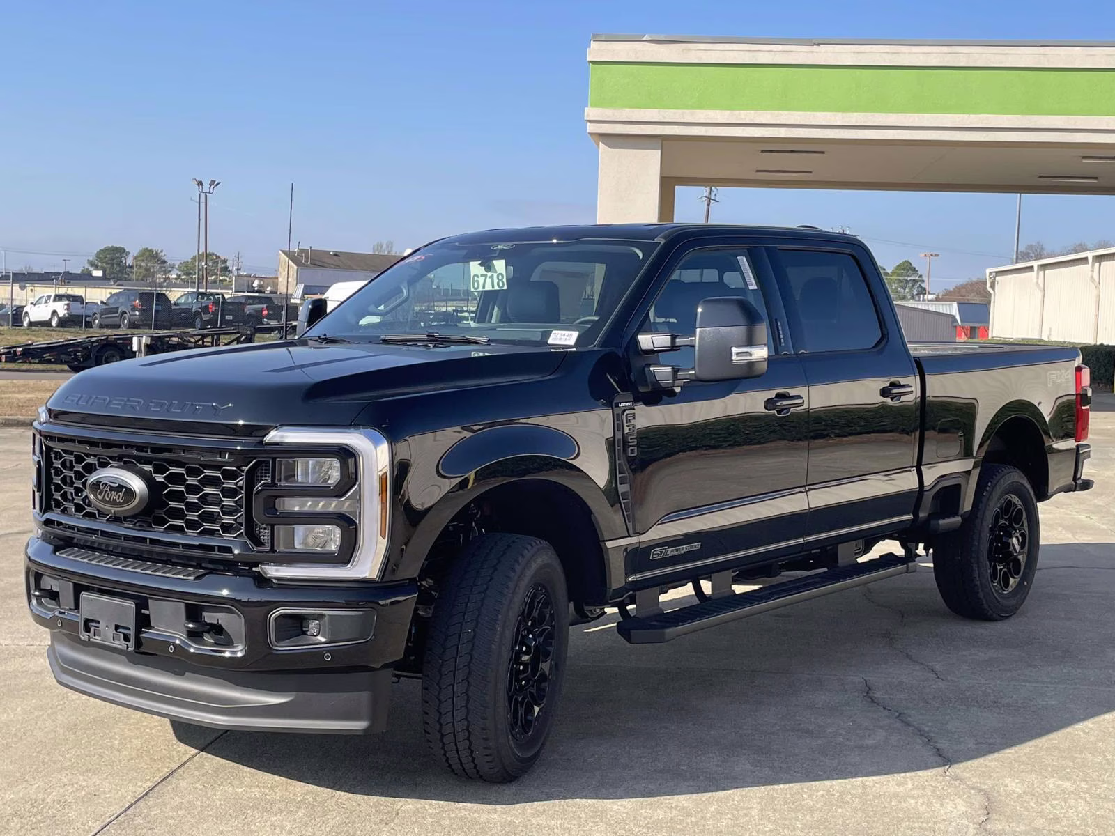 2026 Agate Black Metallic Ford Super Duty F-350 SRW Lariat 4X4 Truck