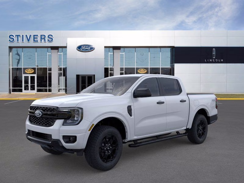 2025 Oxford White Ford Ranger XLT 4X4 Truck