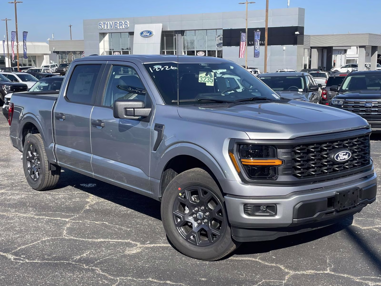 2026 Iconic Silver Metallic Ford F-150 STX RWD Truck