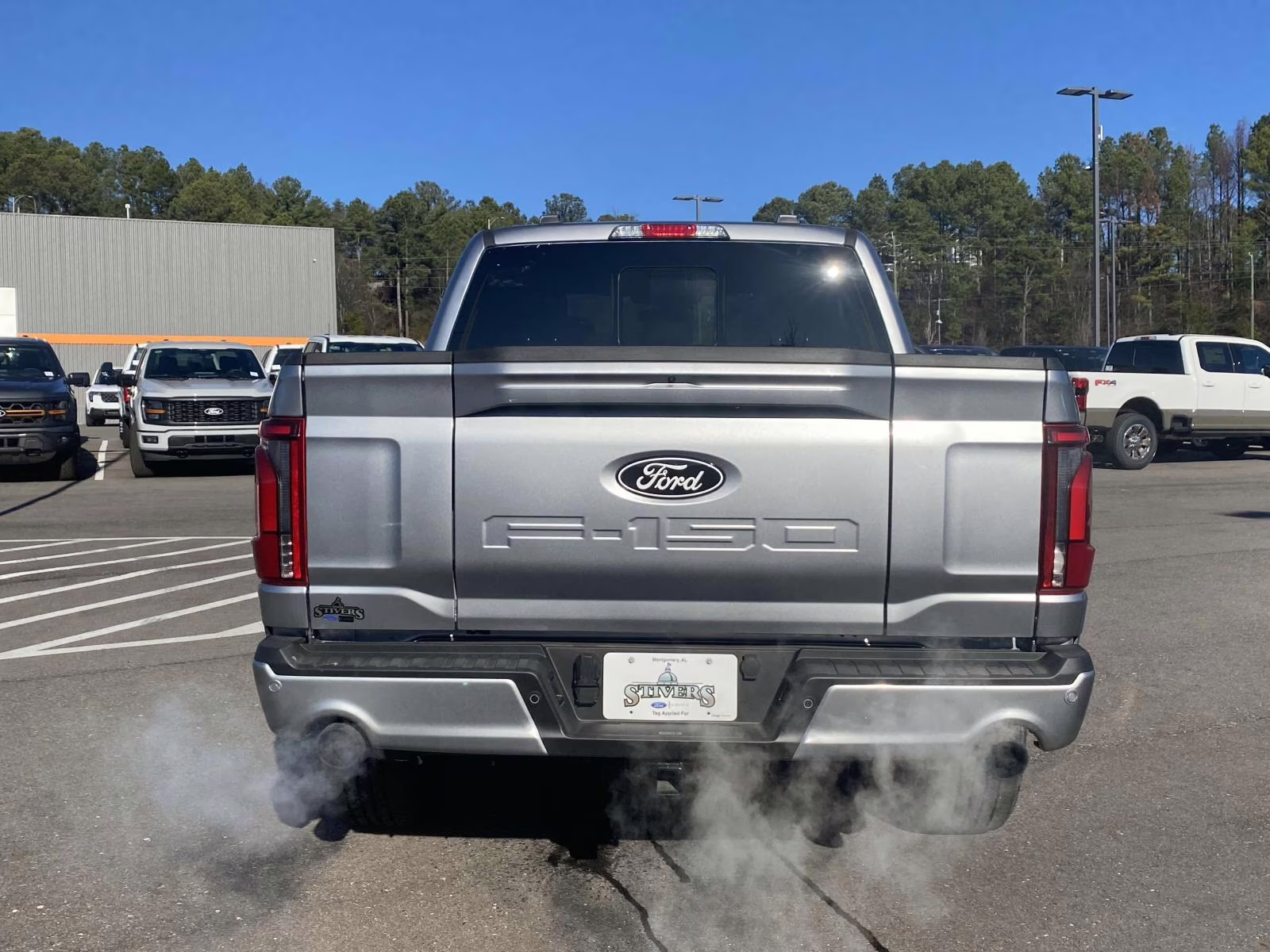 2025 Silver Metallic Ford F-150 Lariat 4X4 Truck