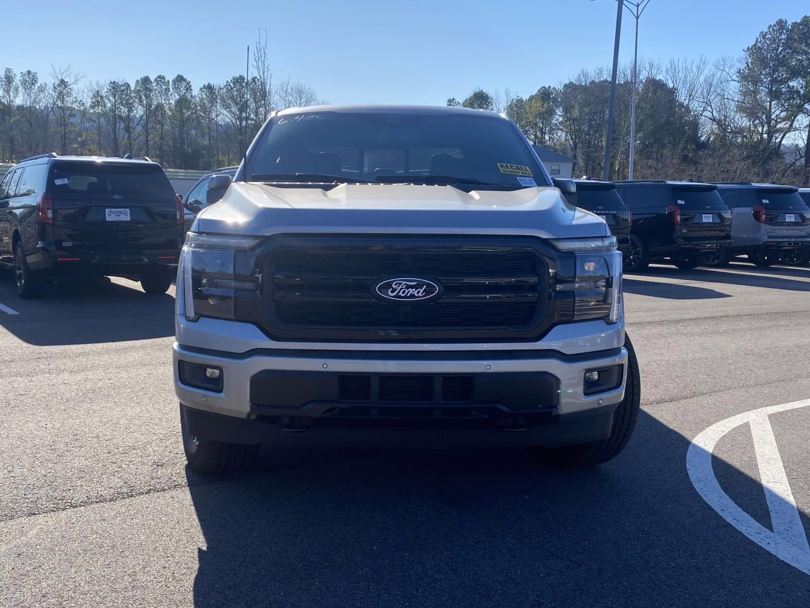 2025 Silver Metallic Ford F-150 Lariat 4X4 Truck