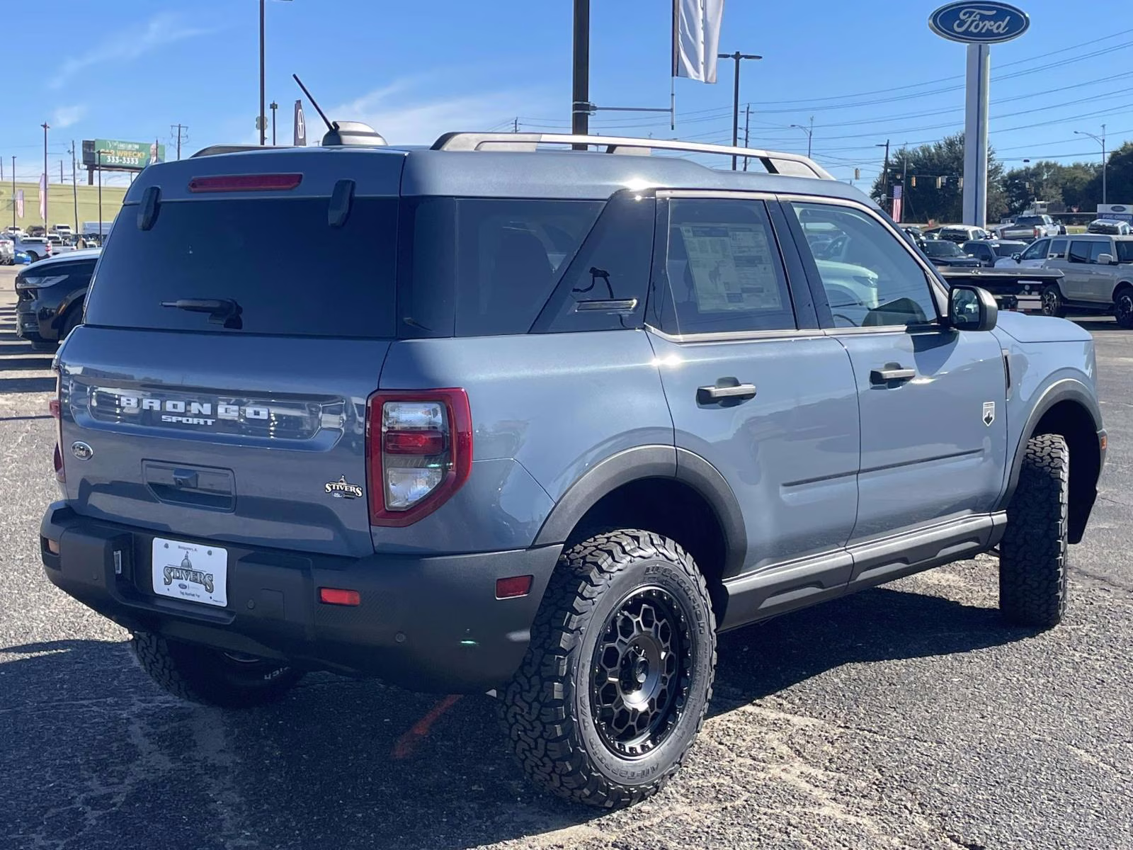2025 Azure Gray Metallic Tri-Coat Ford Bronco Sport Big Bend 4X4 SUV