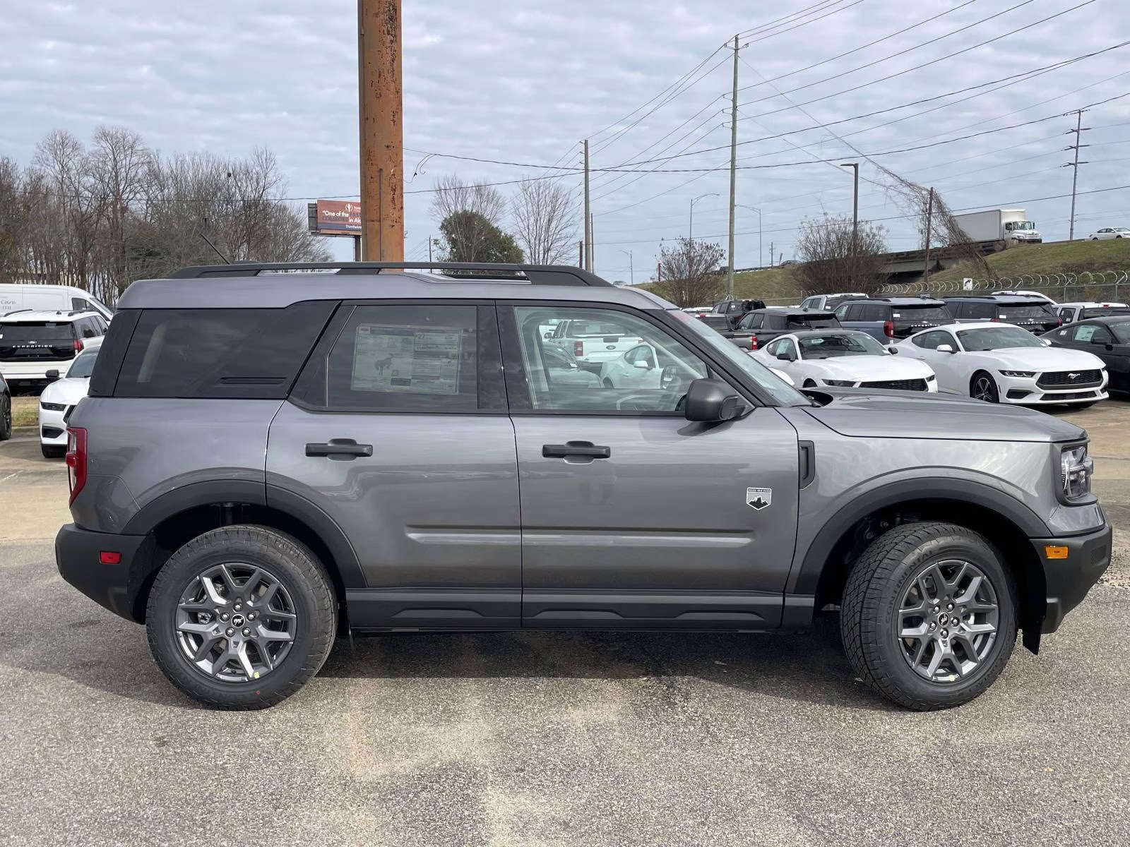 2025 Carbonized Gray Metallic Ford Bronco Sport Big Bend 4X4 SUV