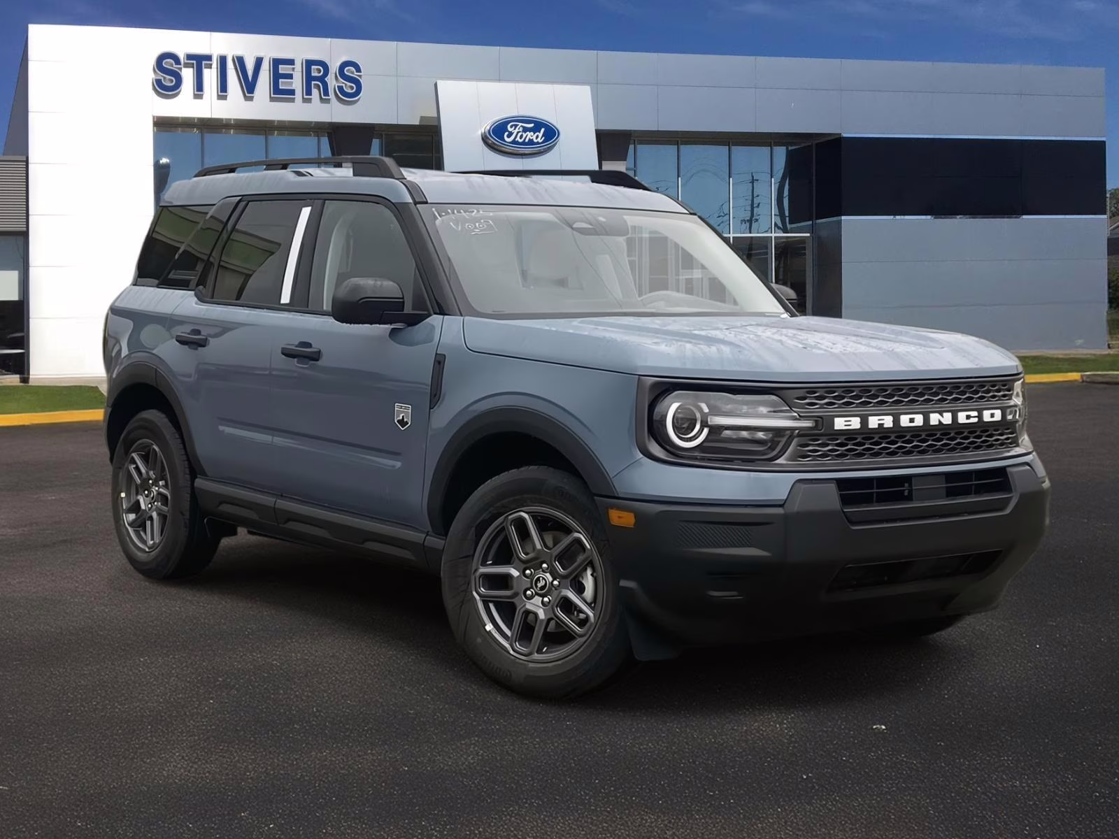 2025 Azure Gray Metallic Tri-Coat Ford Bronco Sport Big Bend 4X4 SUV