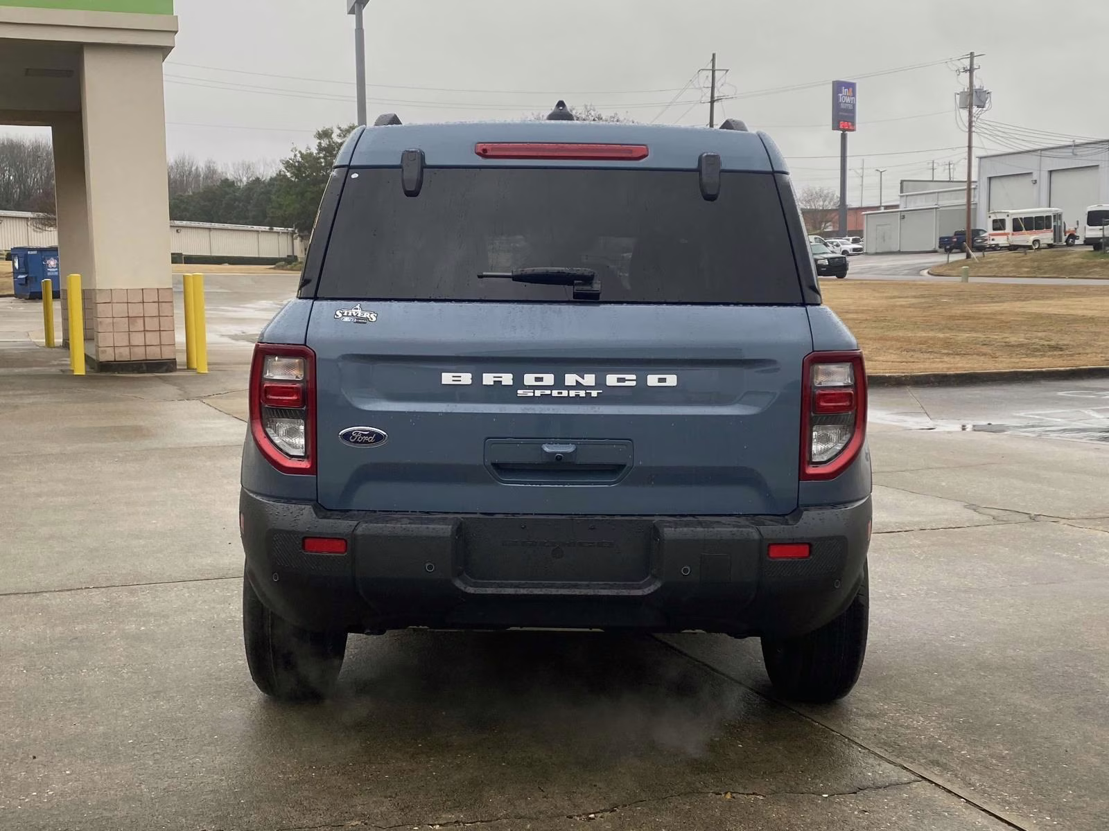 2025 Azure Gray Metallic Tri-Coat Ford Bronco Sport Big Bend 4X4 SUV