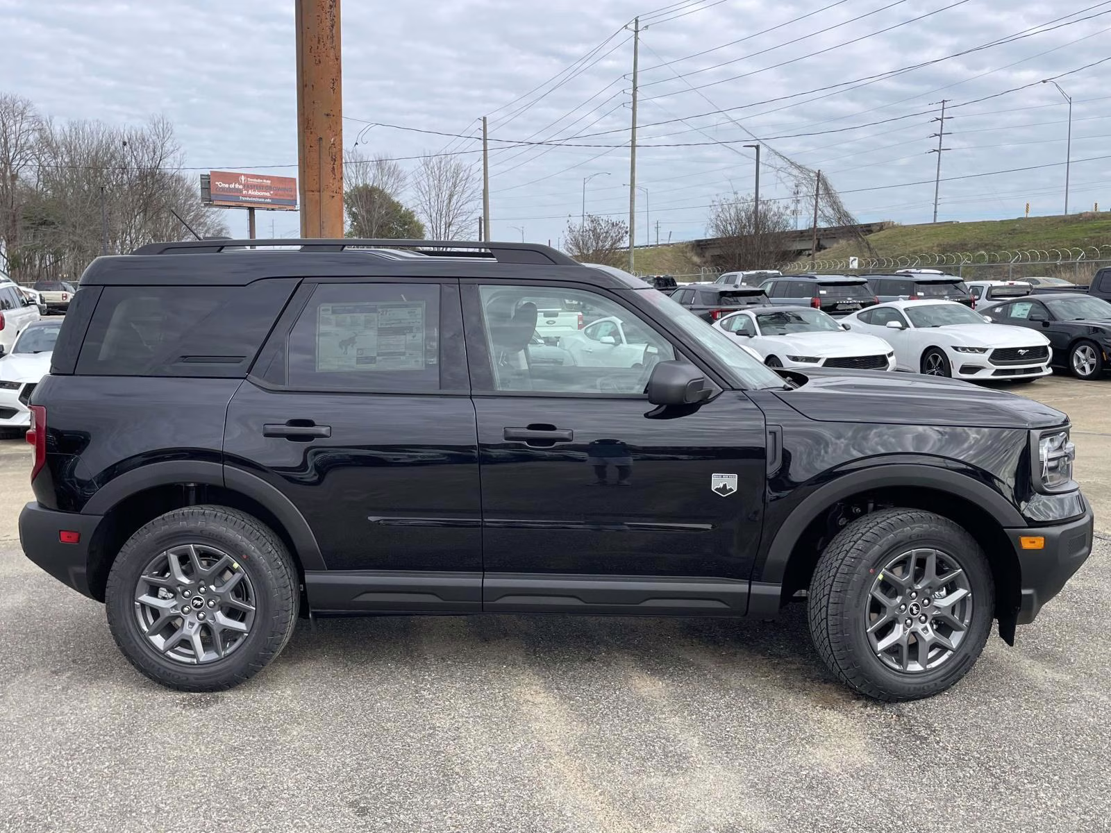 2025 Shadow Black Ford Bronco Sport Big Bend 4X4 SUV