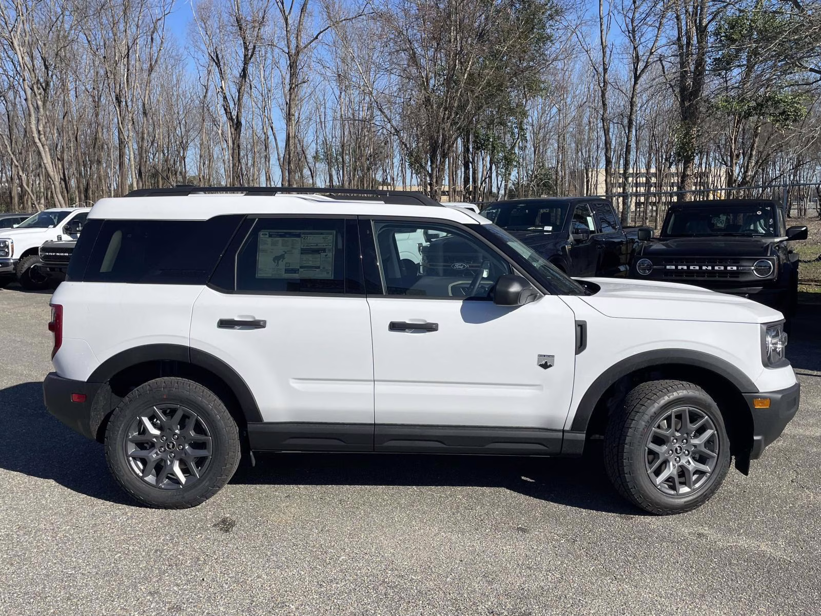 2025 Oxford White Ford Bronco Sport Big Bend 4X4 SUV