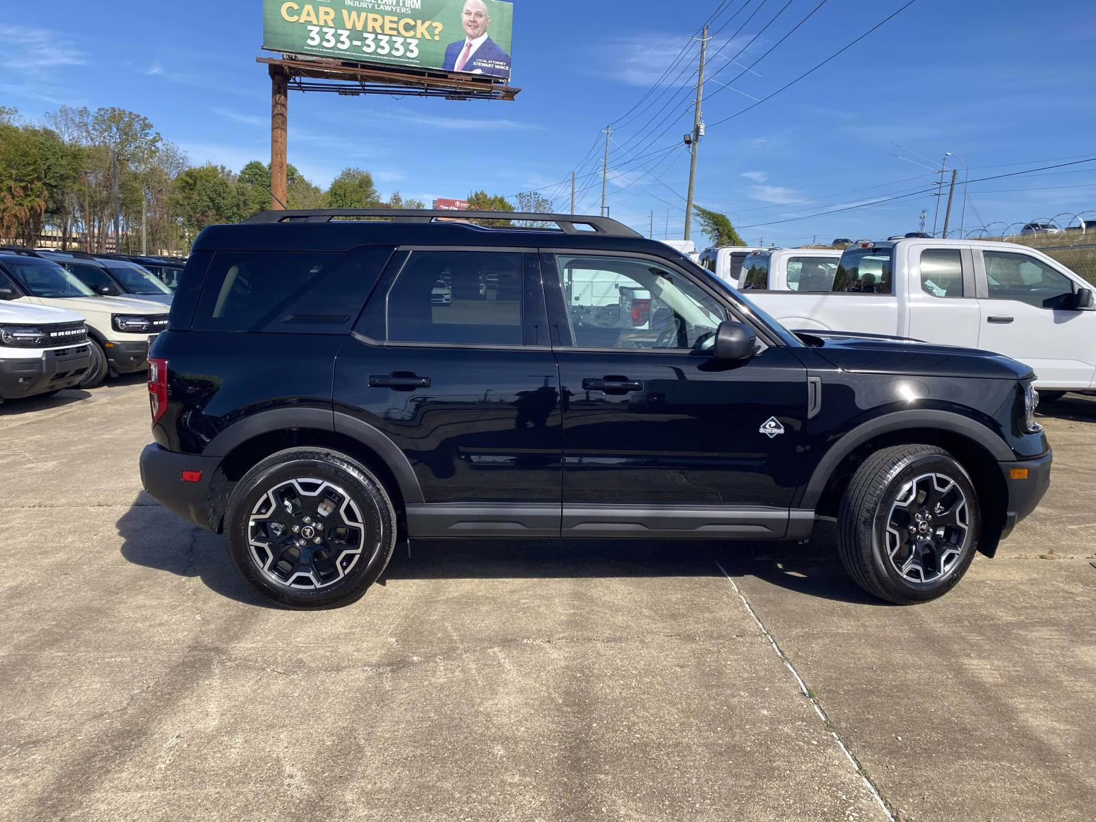 2025 Shadow Black Ford Bronco Sport Outer Banks 4X4 SUV