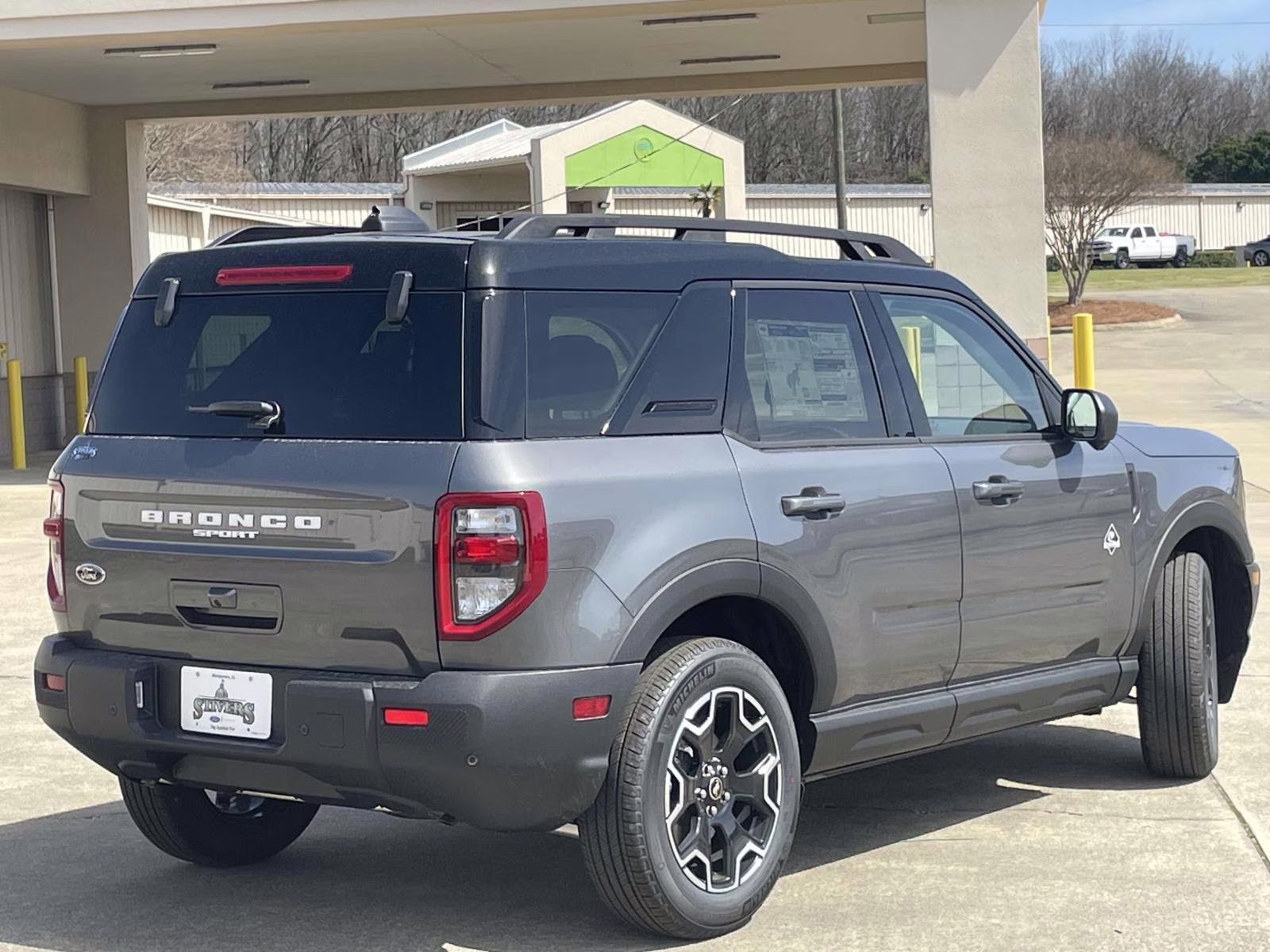 2025 Carbonized Gray Metallic Ford Bronco Sport Outer Banks 4X4 SUV