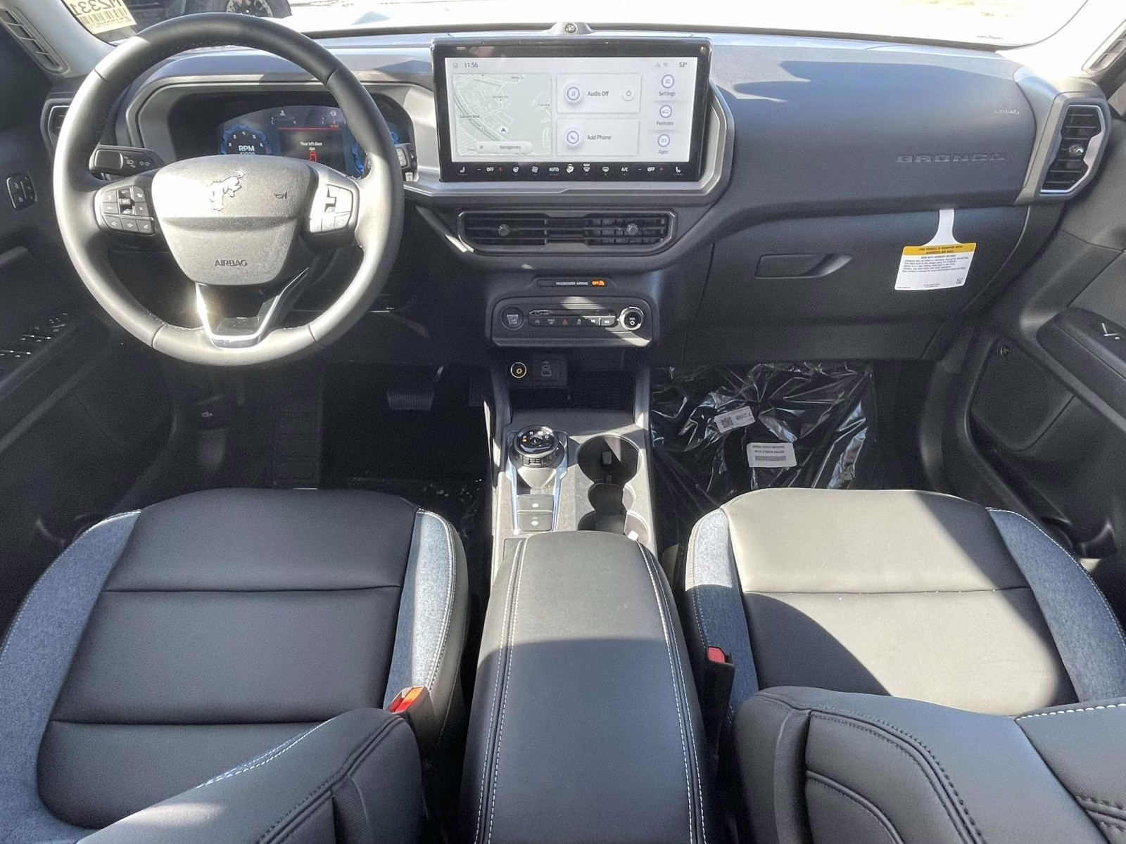 2025 Shadow Black Ford Bronco Sport Outer Banks 4X4 SUV