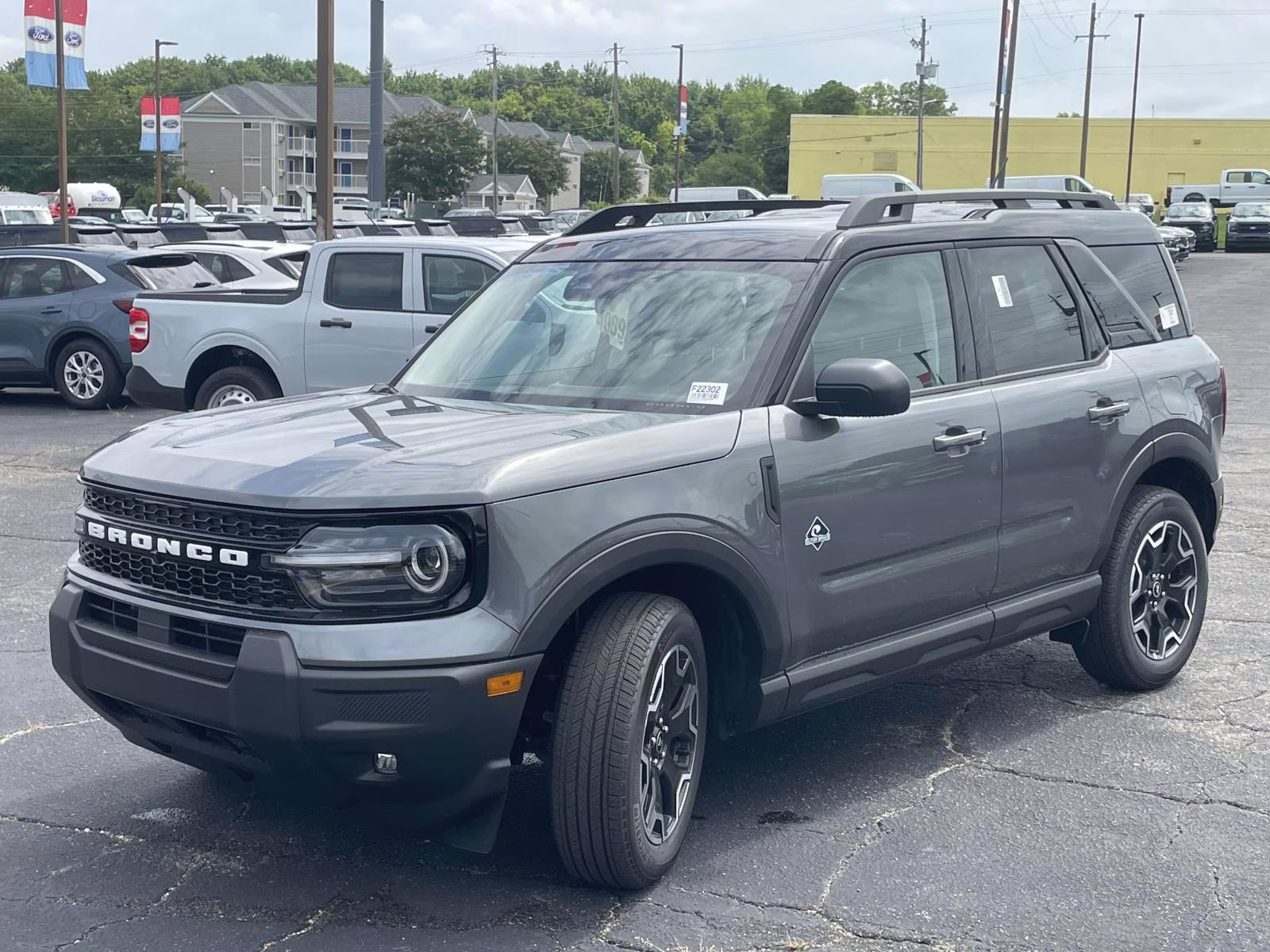 2025 Carbonized Gray Metallic Ford Bronco Sport Outer Banks 4X4 SUV
