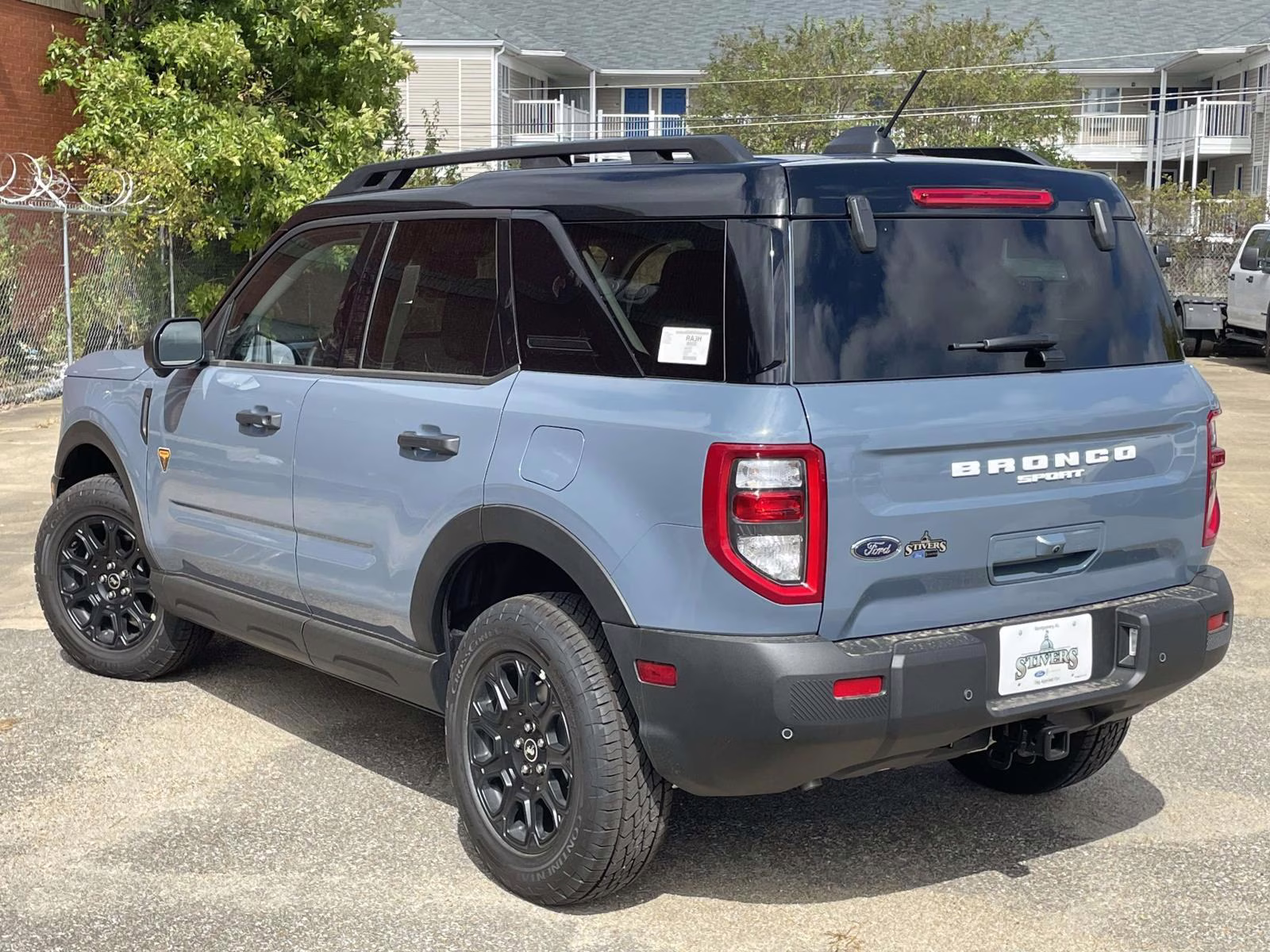 2025 Azure Gray Metallic Tri-Coat Ford Bronco Sport Badlands 4X4 SUV