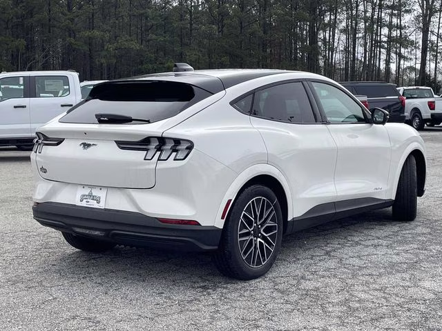 2025 White Metallic Ford Mustang Mach-E Premium RWD SUV