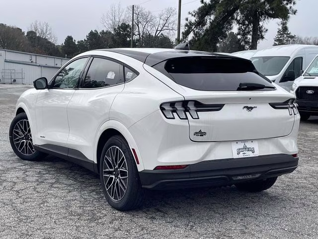 2025 White Metallic Ford Mustang Mach-E Premium RWD SUV