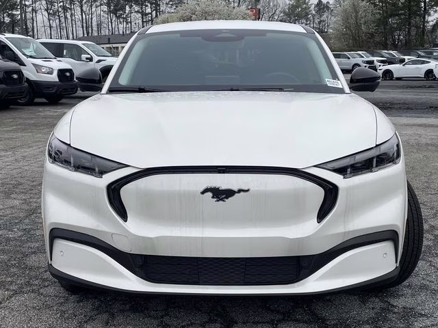 2025 White Metallic Ford Mustang Mach-E Premium RWD SUV