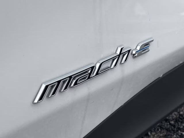 2025 White Metallic Ford Mustang Mach-E Premium RWD SUV