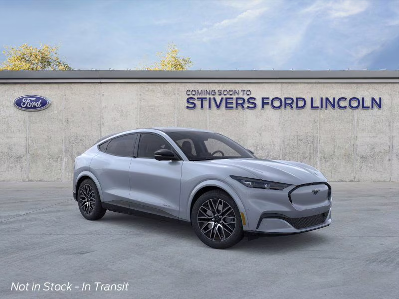 2025 Glacier Gray Metallic TriCoat Ford Mustang Mach-E Premium RWD SUV