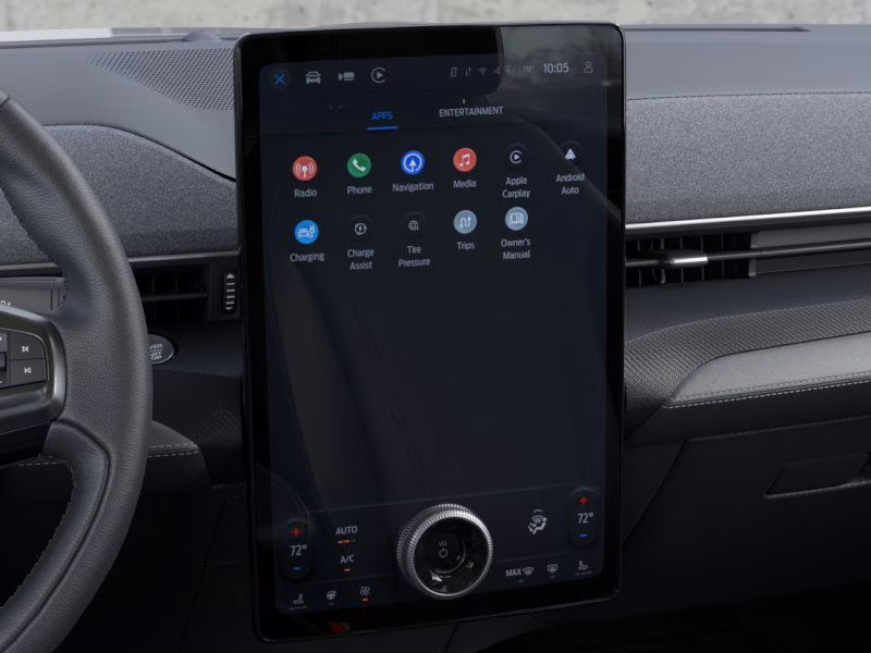 2025 Glacier Gray Metallic TriCoat Ford Mustang Mach-E Premium RWD SUV