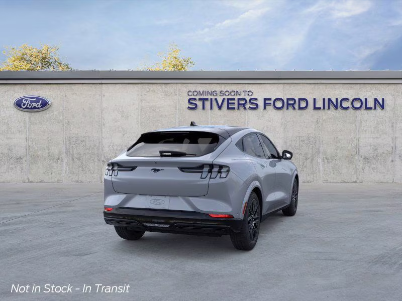 2025 Glacier Gray Metallic TriCoat Ford Mustang Mach-E Premium RWD SUV