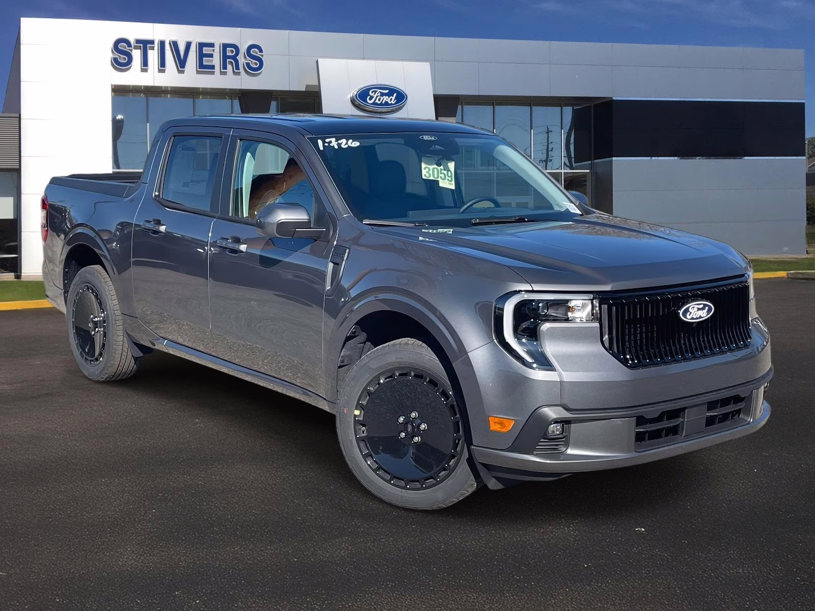 2026 Carbonized Gray Metallic Ford Maverick Lobo Standard AWD Truck