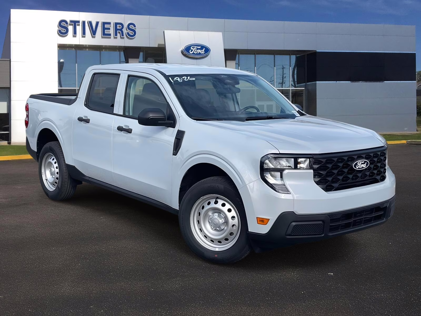 2026 Space White Metallic Ford Maverick XL FWD Truck