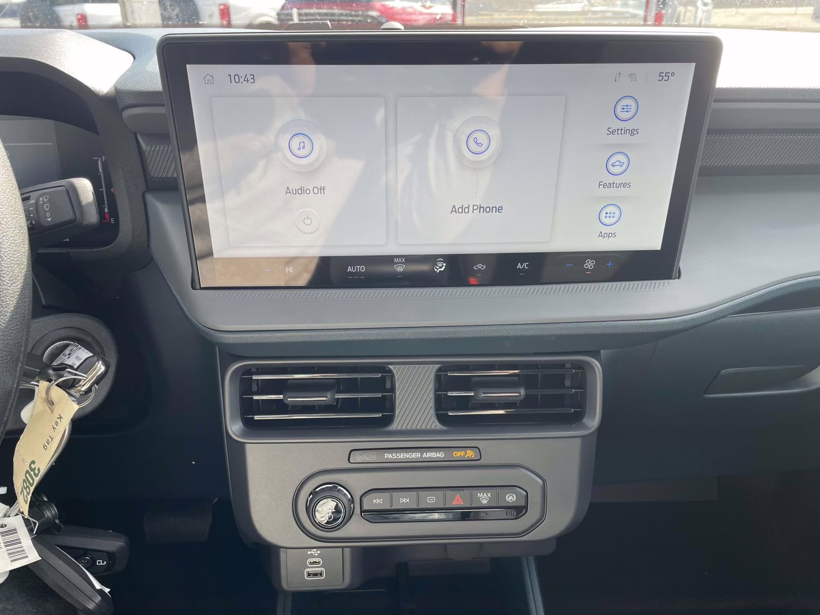 2026 Space White Metallic Ford Maverick XL FWD Truck