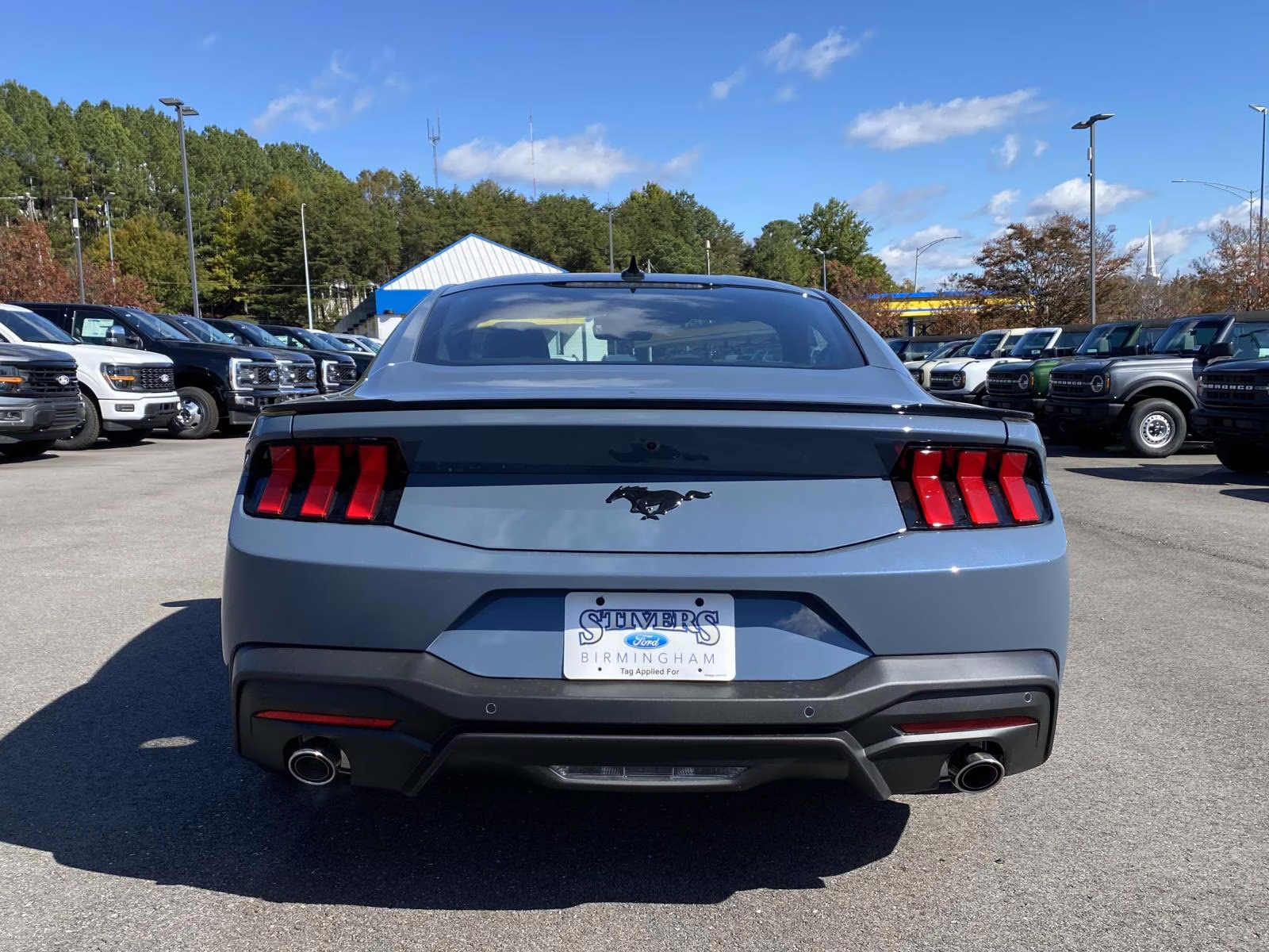 2026 Vapor Blue Metallic Ford Mustang EcoBoost RWD Coupe