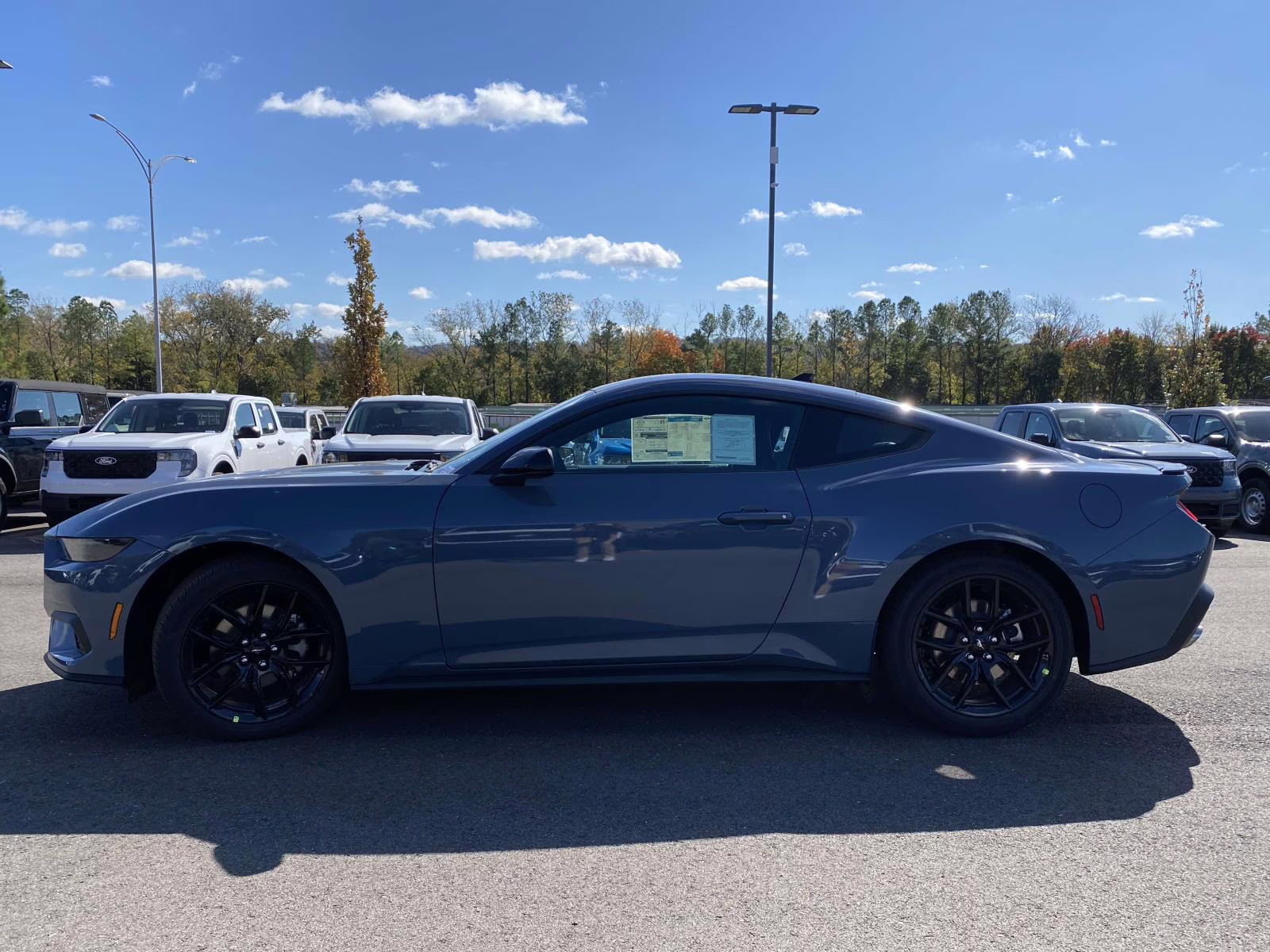 2026 Vapor Blue Metallic Ford Mustang EcoBoost RWD Coupe