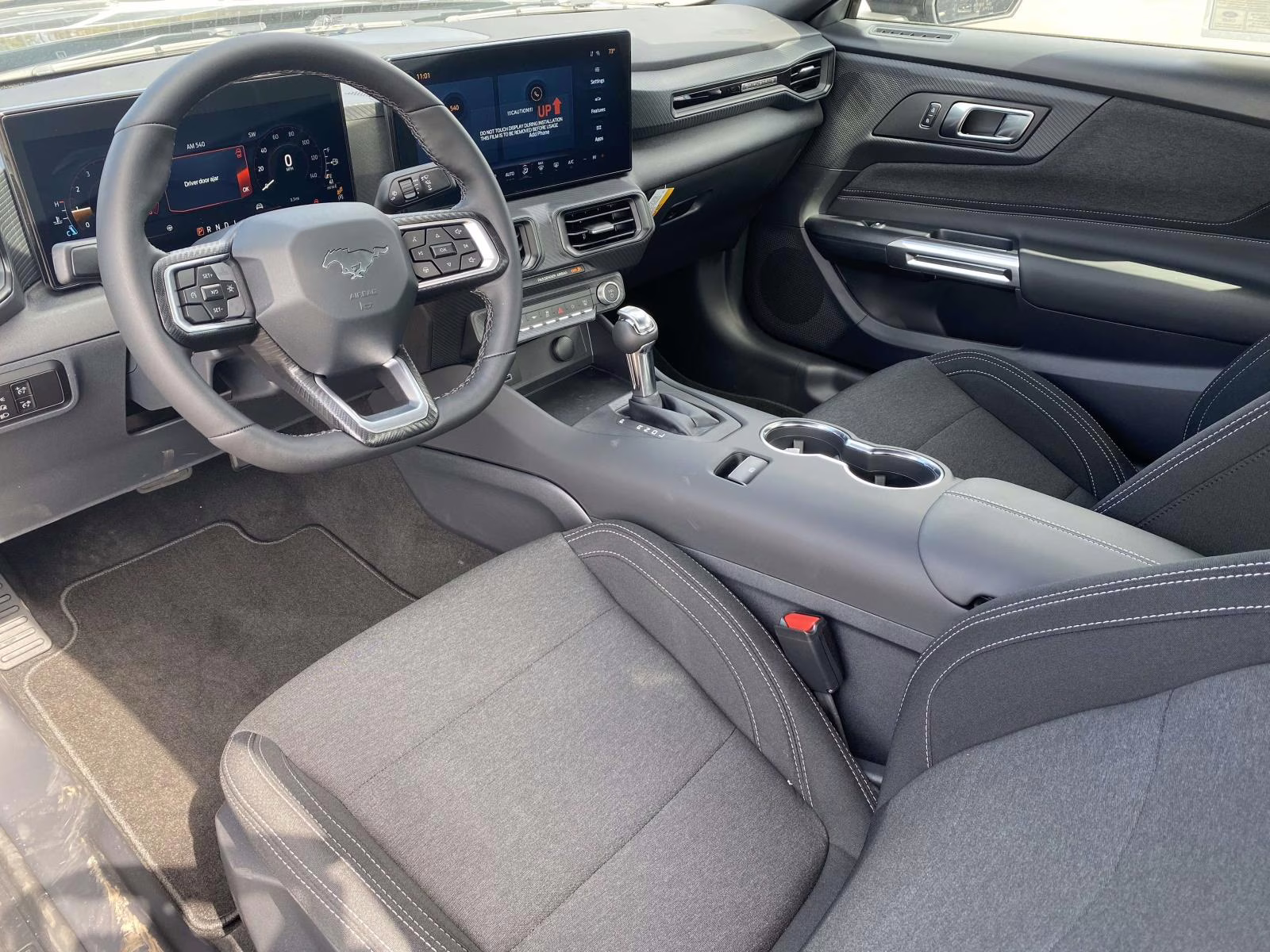 2026 Shadow Black Ford Mustang EcoBoost RWD Coupe