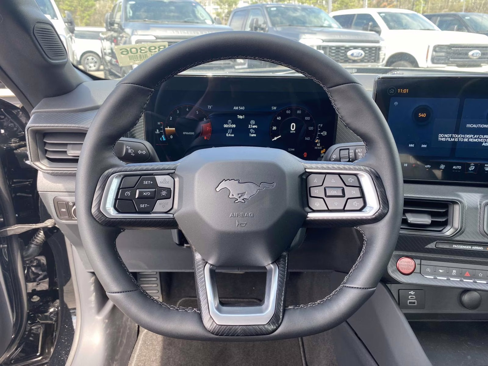 2026 Shadow Black Ford Mustang EcoBoost RWD Coupe