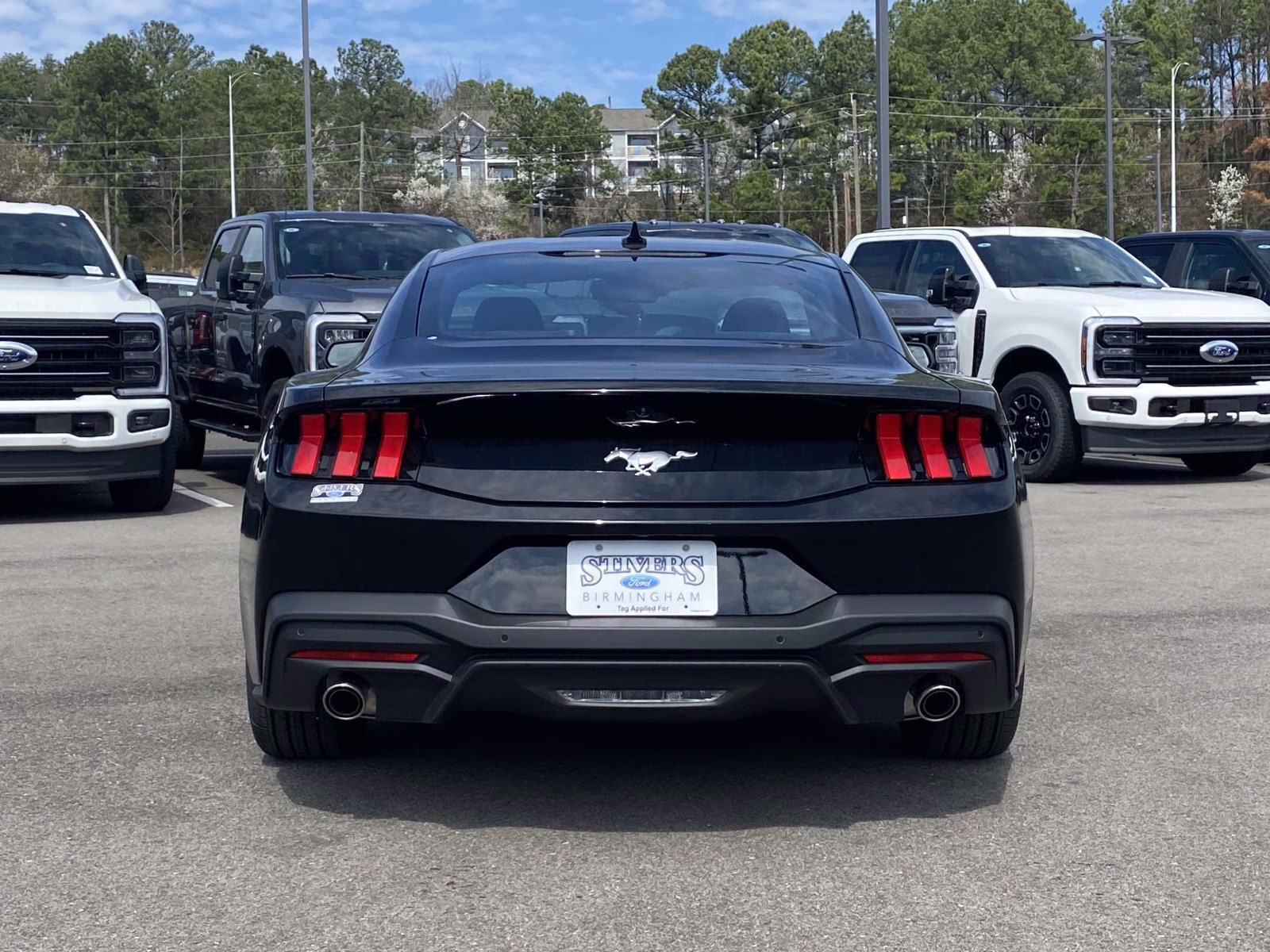 2026 Shadow Black Ford Mustang EcoBoost RWD Coupe