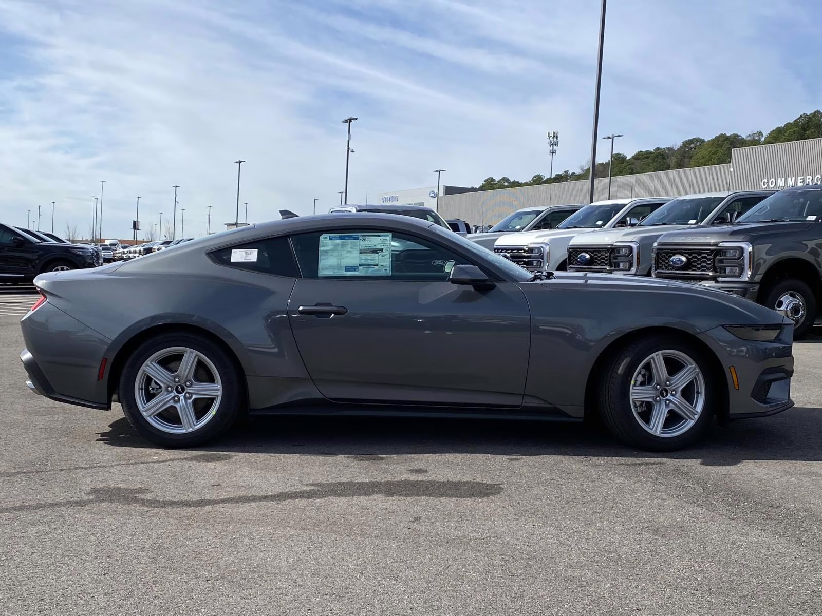 2026 Carbonized Gray Metallic Ford Mustang EcoBoost RWD Coupe