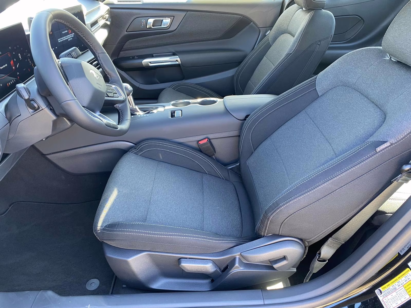 2026 Shadow Black Ford Mustang EcoBoost RWD Coupe