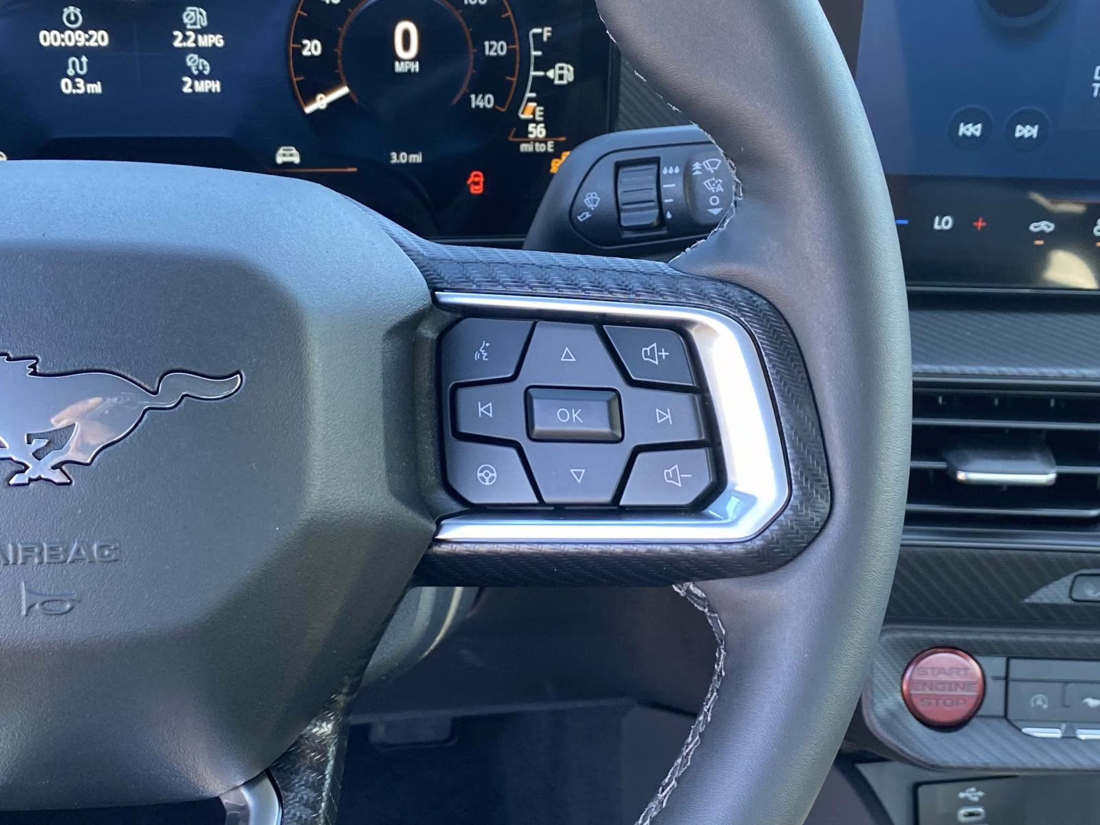 2026 Shadow Black Ford Mustang EcoBoost RWD Coupe