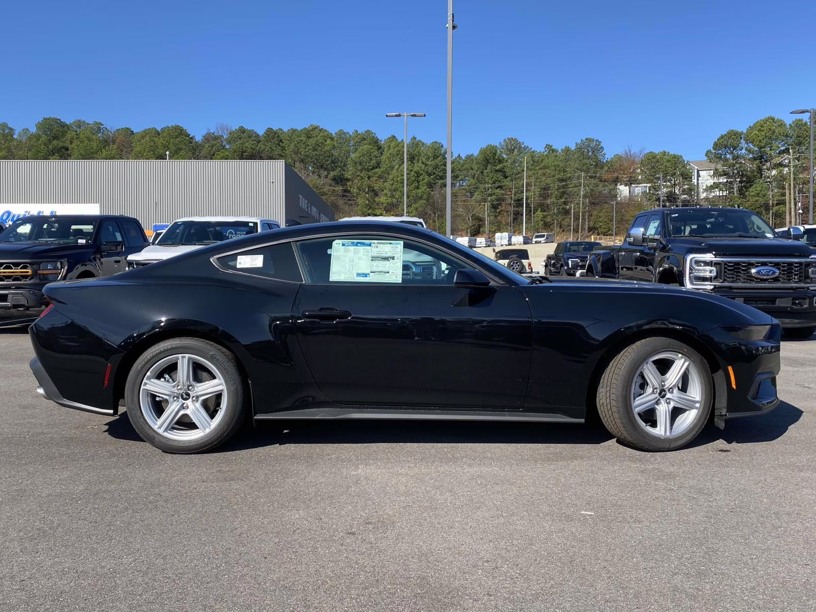 2026 Shadow Black Ford Mustang EcoBoost RWD Coupe