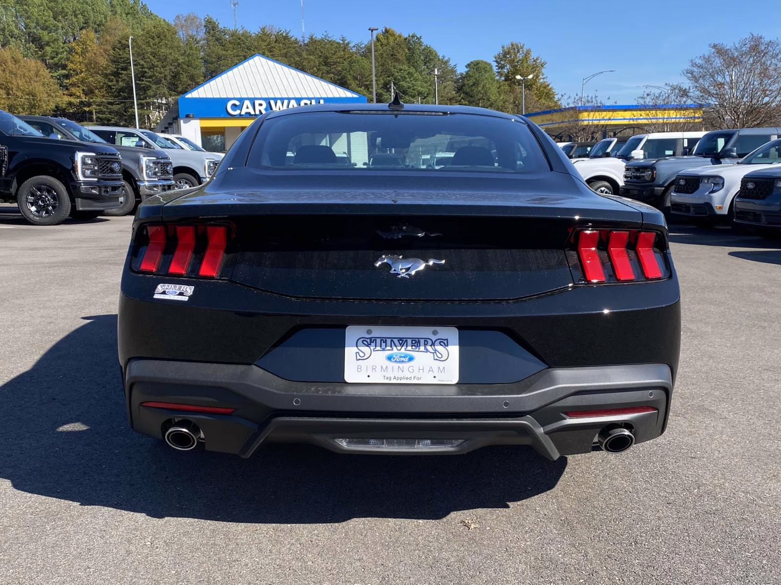 2026 Shadow Black Ford Mustang EcoBoost RWD Coupe