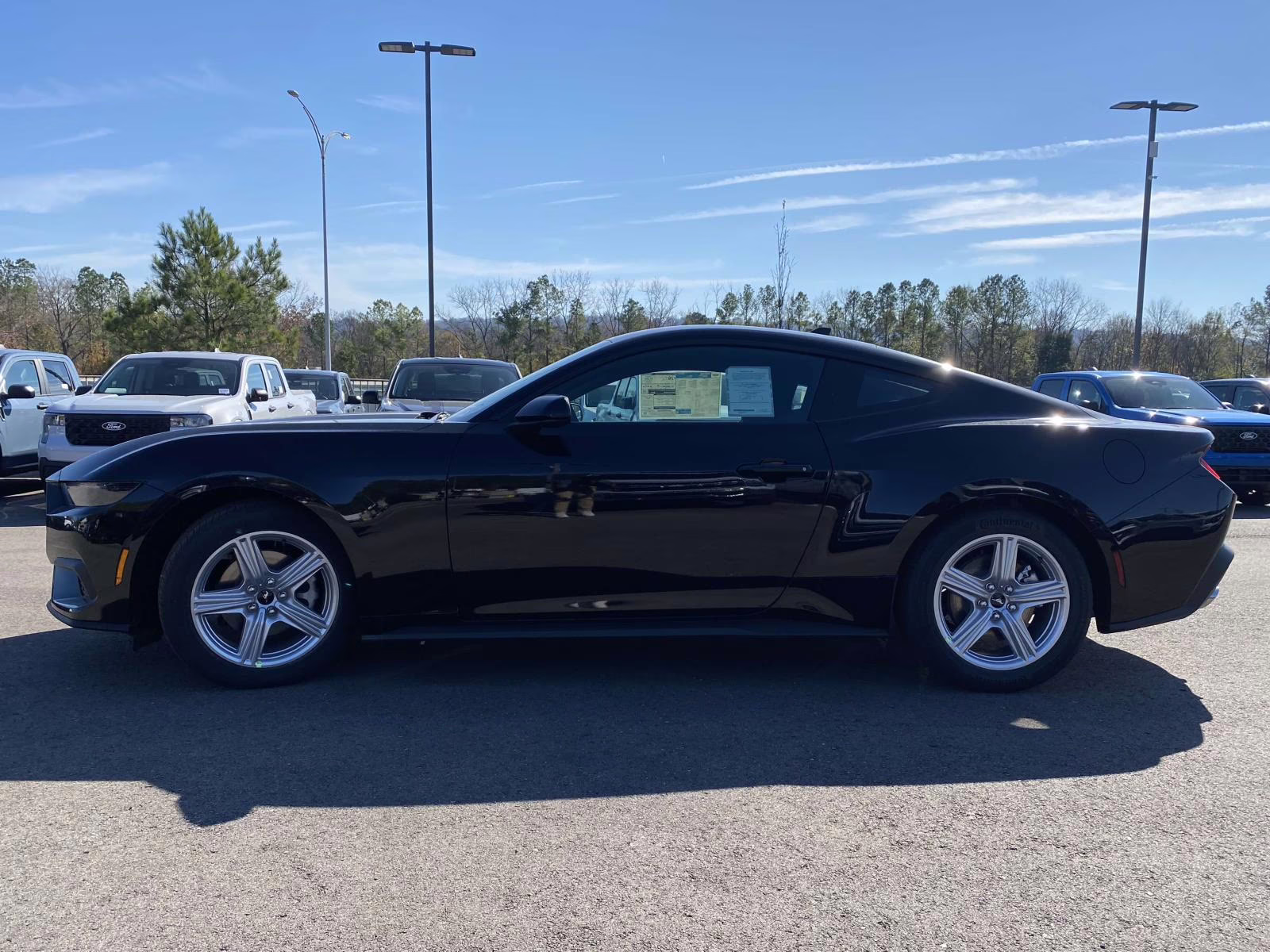 2026 Shadow Black Ford Mustang EcoBoost RWD Coupe