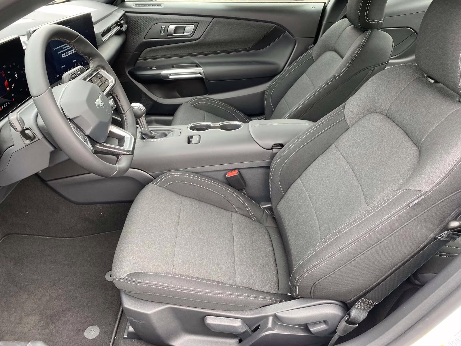 2026 Oxford White Ford Mustang EcoBoost RWD Coupe