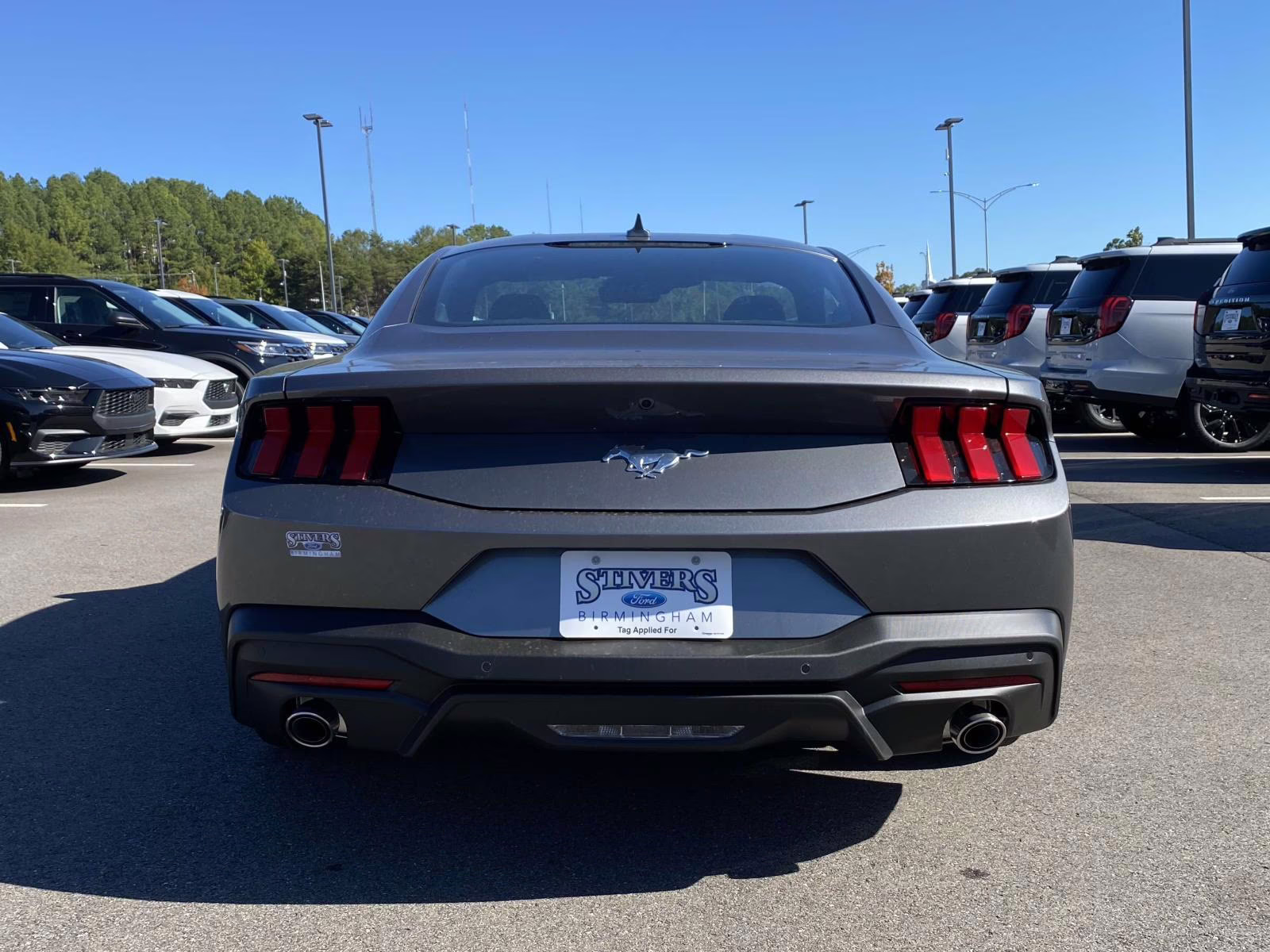 2026 Gray Metallic Ford Mustang EcoBoost RWD Coupe