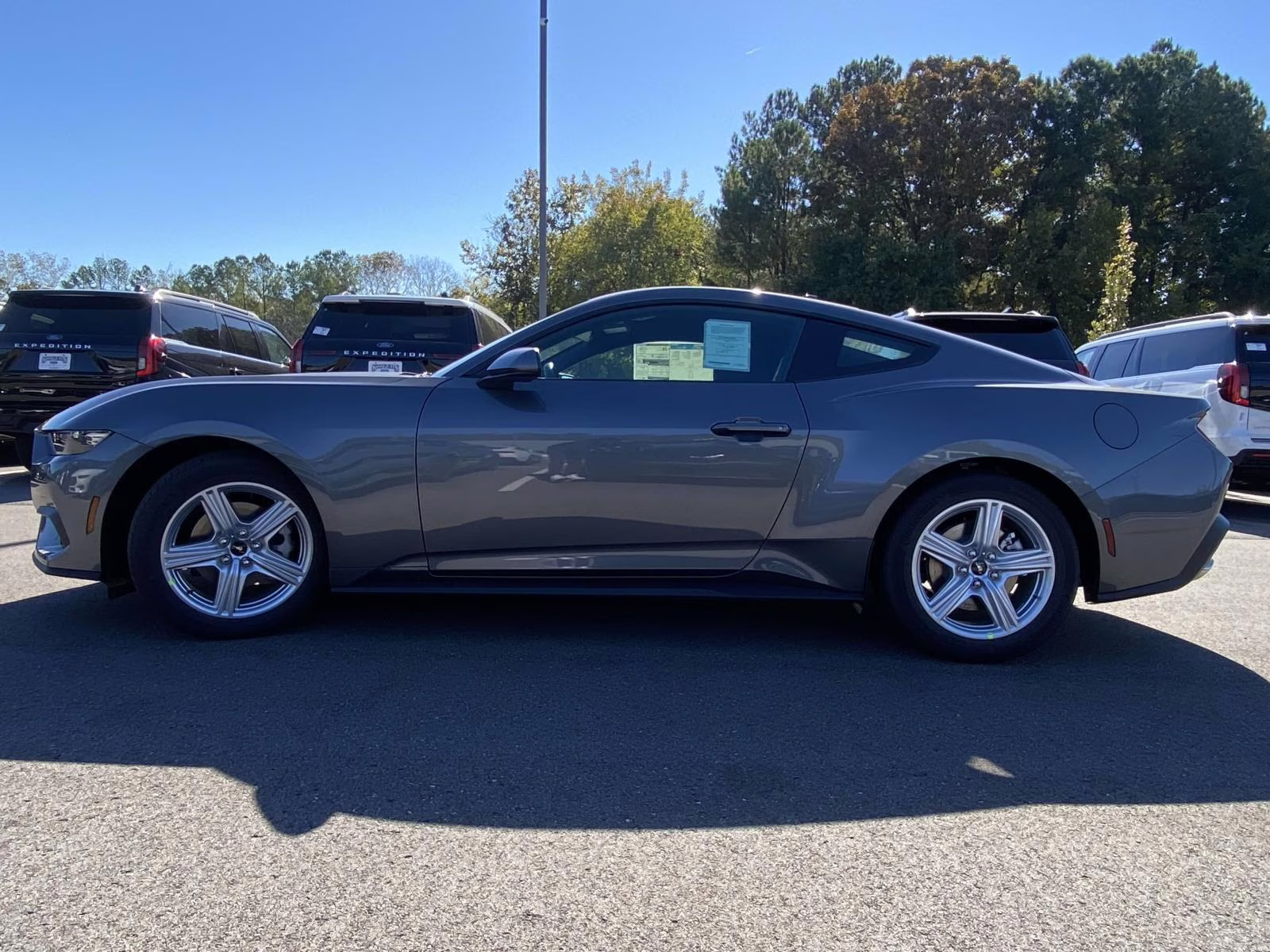 2026 Gray Metallic Ford Mustang EcoBoost RWD Coupe