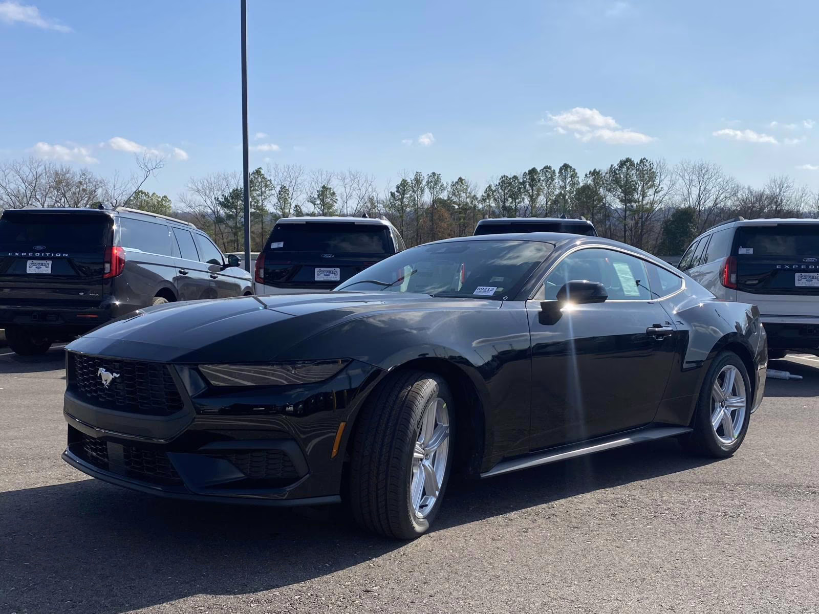 2026 Shadow Black Ford Mustang EcoBoost RWD Coupe