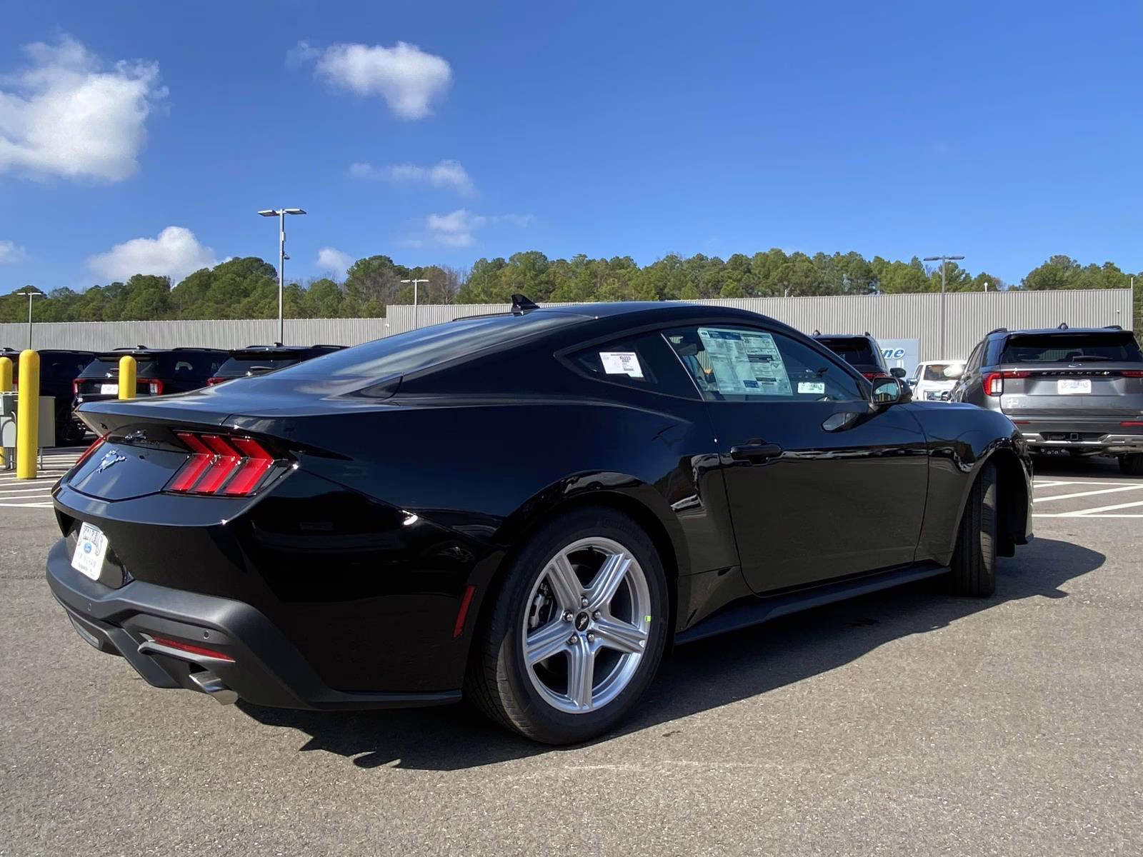 2026 Shadow Black Ford Mustang EcoBoost RWD Coupe