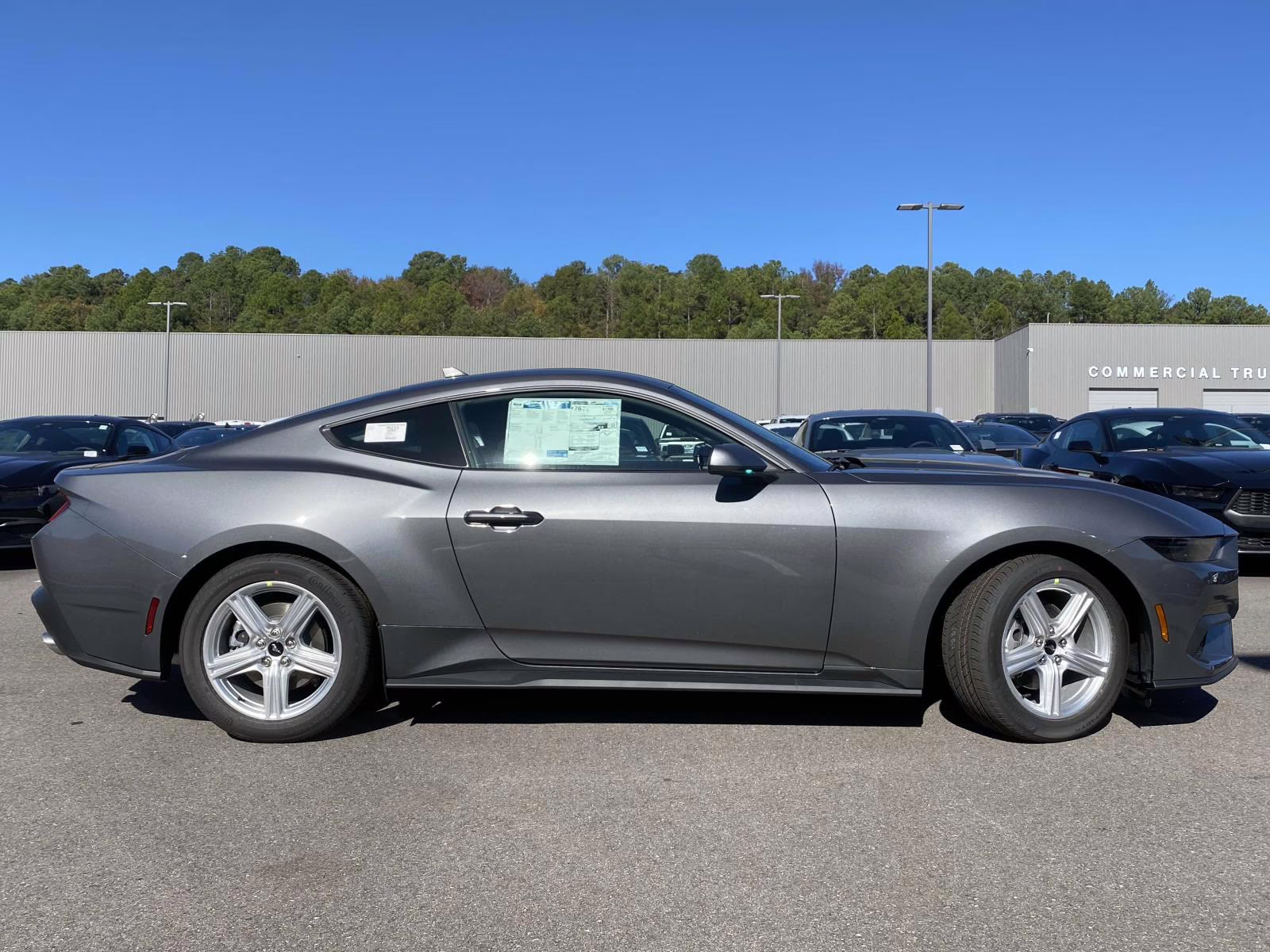2026 Gray Metallic Ford Mustang EcoBoost RWD Coupe