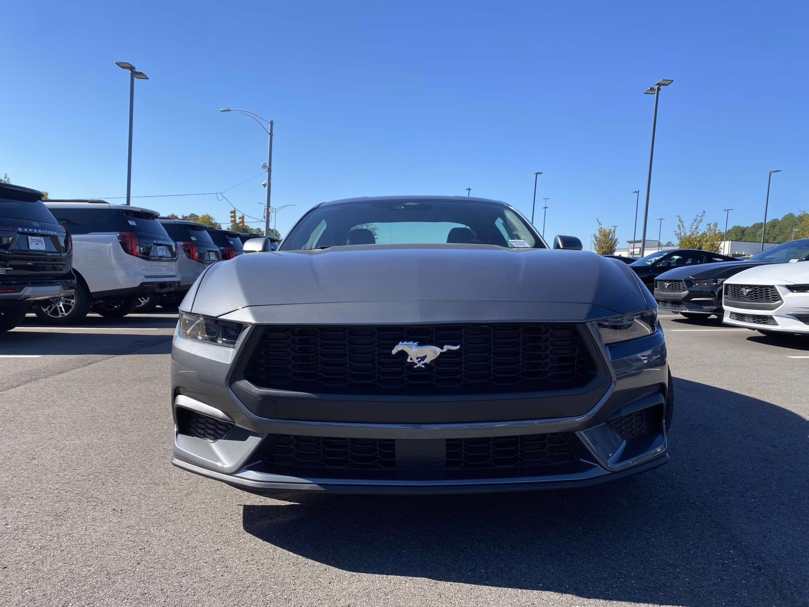 2026 Gray Metallic Ford Mustang EcoBoost RWD Coupe