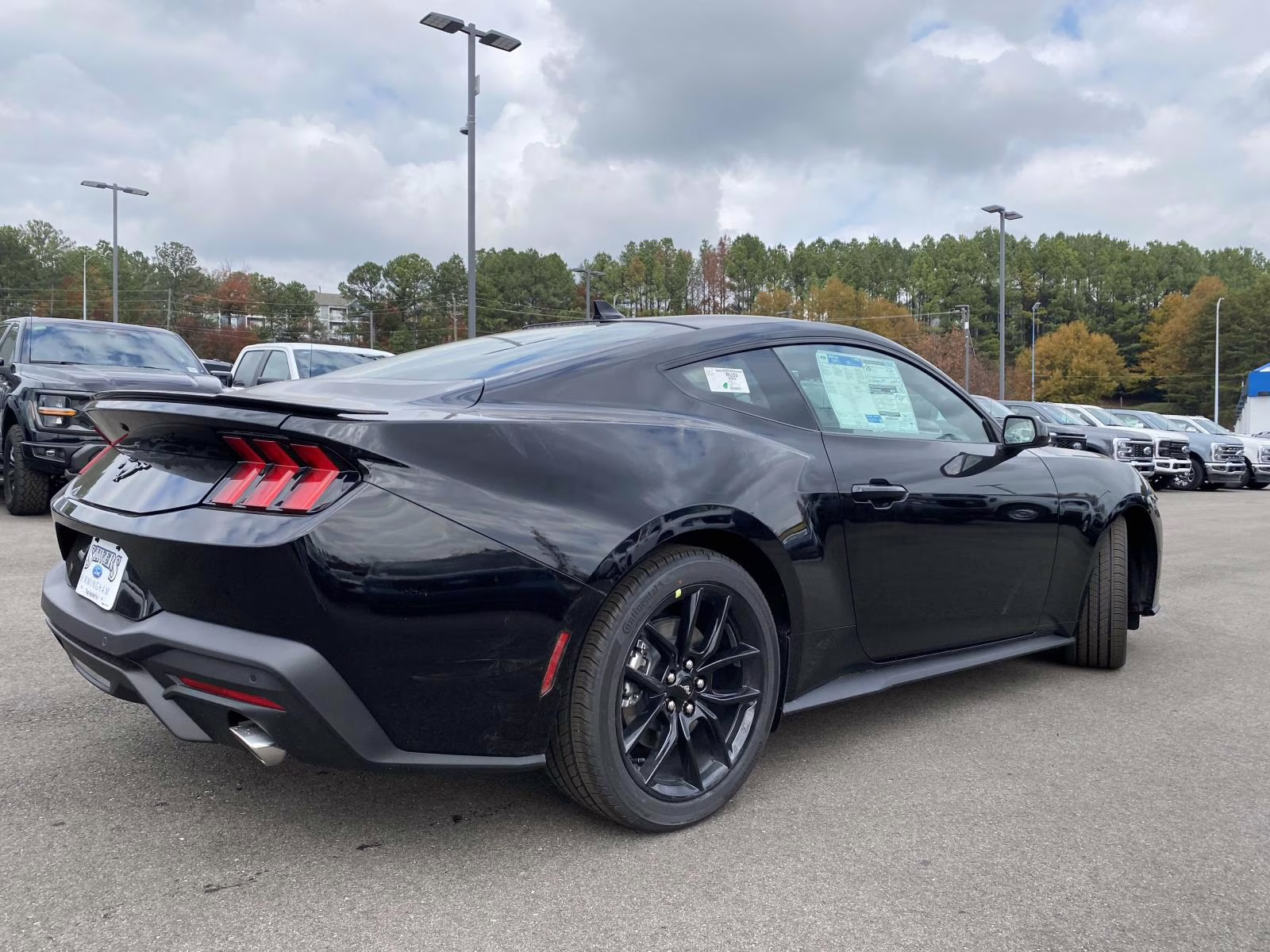 2026 Shadow Black Ford Mustang EcoBoost RWD Coupe
