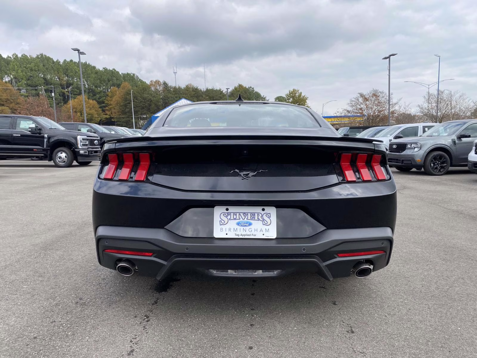 2026 Shadow Black Ford Mustang EcoBoost RWD Coupe