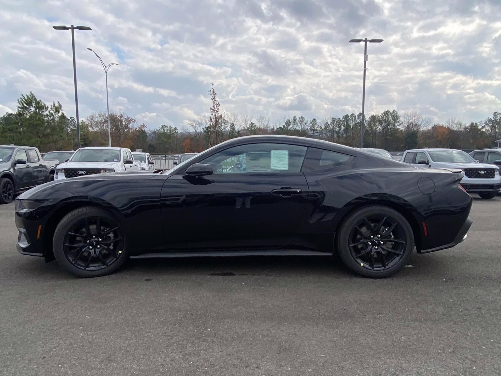 2026 Shadow Black Ford Mustang EcoBoost RWD Coupe