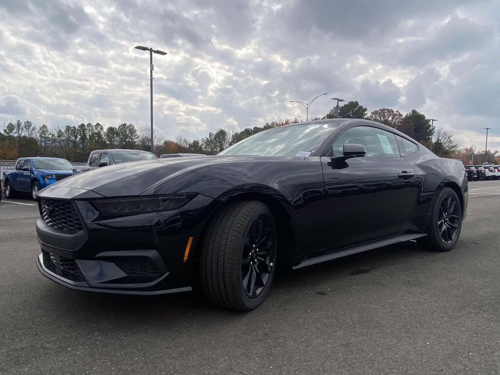2026 Shadow Black Ford Mustang EcoBoost RWD Coupe